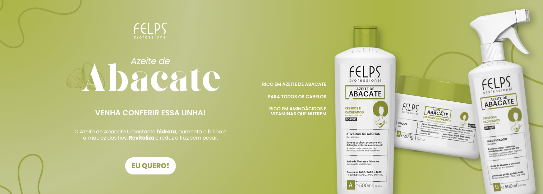 Felps Azeite de Abacate Desk